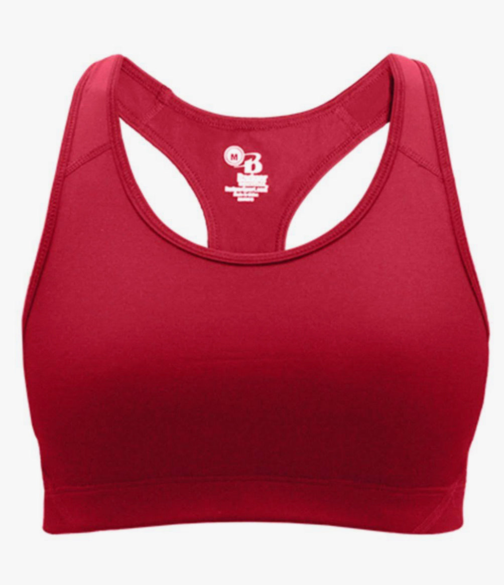 Badger Sports Bra BATS ON DECK