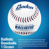 Ballistic Baseballs -1 Dozen