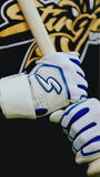 Winder Series Batting Gloves - Royal & White