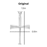 Original Baseball Bat Cross Necklace