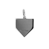 American Flag Home Plate Bracelet Charm