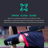 Axe Armor Elbow Guards - Ice Cap White