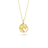 Softball Heart Necklace