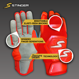 Color Crush Batting Gloves - Smoke Gray