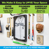HIDEit Glove | Universal Baseball Glove Mount - BACKORDERED UNTIL 03/16. ORDER WILL SHIP ONCE ALL ITEMS ARE IN STOCK.