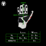 Prowler White Batting Gloves