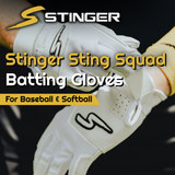 Color Crush Batting Gloves - Athletic Gold