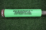 THICK GRIPS - INCREASE EXIT VELOCITY & Bat Speed YOUTH MODEL-  Small Straight Handle- 40mm