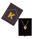 K Pendant and Chain