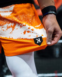 YOUTH PO Rake Mesh Shorts - Orange