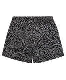 YOUTH Black/Gray Elephant Print Training Shorts