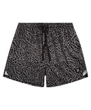 Black/Gray Elephant Print Training Shorts