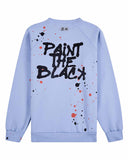Paint The Black Crewneck - Bullpen Blue