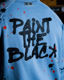 Paint The Black Crewneck - Bullpen Blue