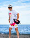 Pink Lemonade Mesh Shorts