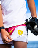 Pink Lemonade Mesh Shorts