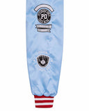 Sky Blue/Red Velo Klub Bullpen Jacket
